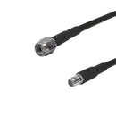 Premium Phantom Cables Times Microwave LMR-195 SMA Male to SMA Female Cable