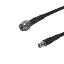 Premium Phantom Cables Brand RF-195 SMA-RP (Reverse Polarity) Male to SMA-RP (Reverse Polarity) Female Cable