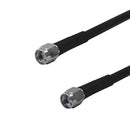 Premium Phantom Cables Times Microwave LMR-240 SMA Male to SMA-RP (Reverse Polarity) Male Cable