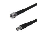 Premium Phantom Cables Brand RF-240 SMA Male to SMA-RP (Reverse Polarity) Female Cable