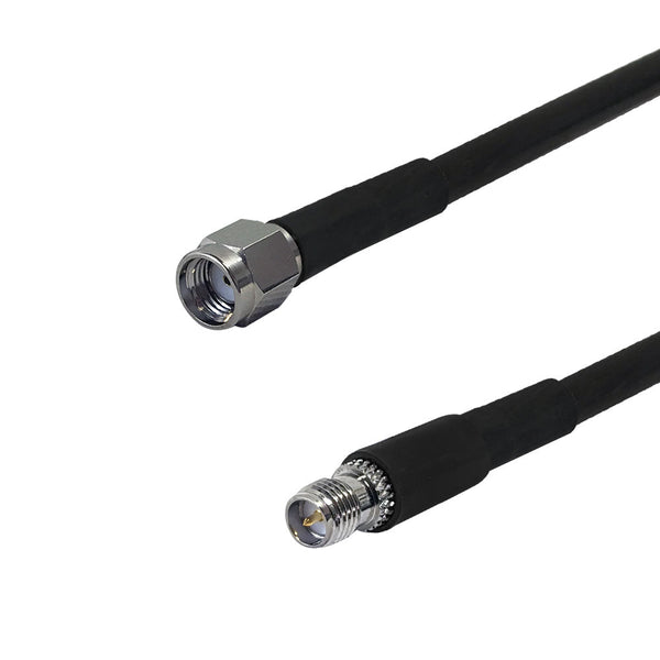 Premium Phantom Cables Brand RF-240 SMA-RP (Reverse Polarity) Male to SMA-RP (Reverse Polarity) Female Cable
