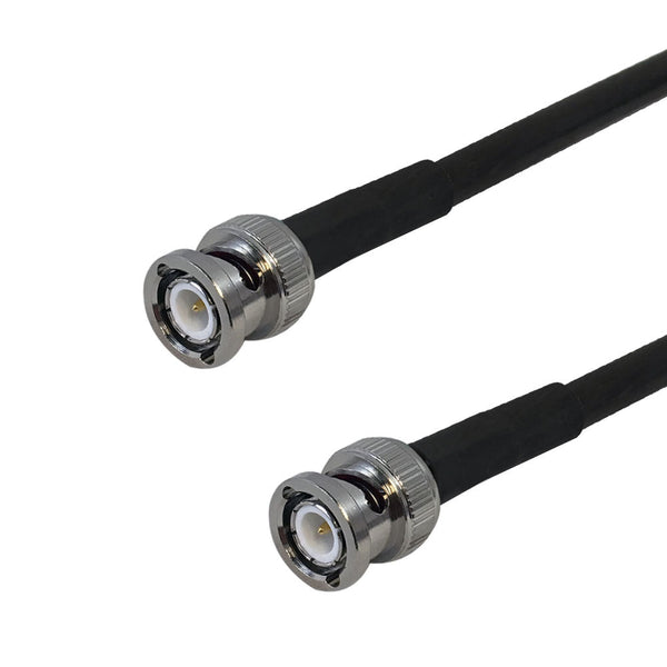 Premium Phantom Cables Brand RF-240 BNC Male to BNC Male Cable