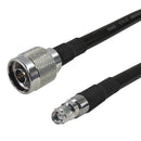 Premium Phantom Cables Times Microwave LMR-400 N-Type Male to SMA-RP (Reverse Polarity) Male Cable