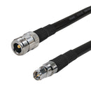 Premium Phantom Cables Times Microwave LMR-400 Ultra Flex N-Type Female to SMA Male Cable