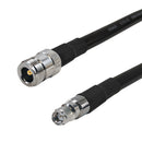 Premium Phantom Cables Brand RF-400 N-Type Female to SMA-RP (Reverse Polarity) Male Cable
