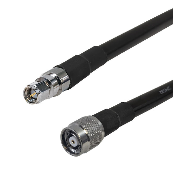 Premium Phantom Cables Brand RF-400 SMA Male to TNC-RP (Reverse Polarity) Male Cable