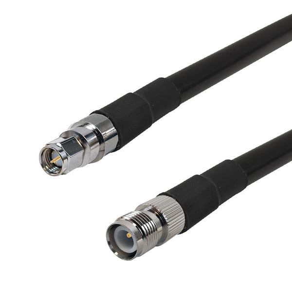 Premium Phantom Cables Brand RF-400 SMA Male to TNC-RP (Reverse Polarity) Female Cable