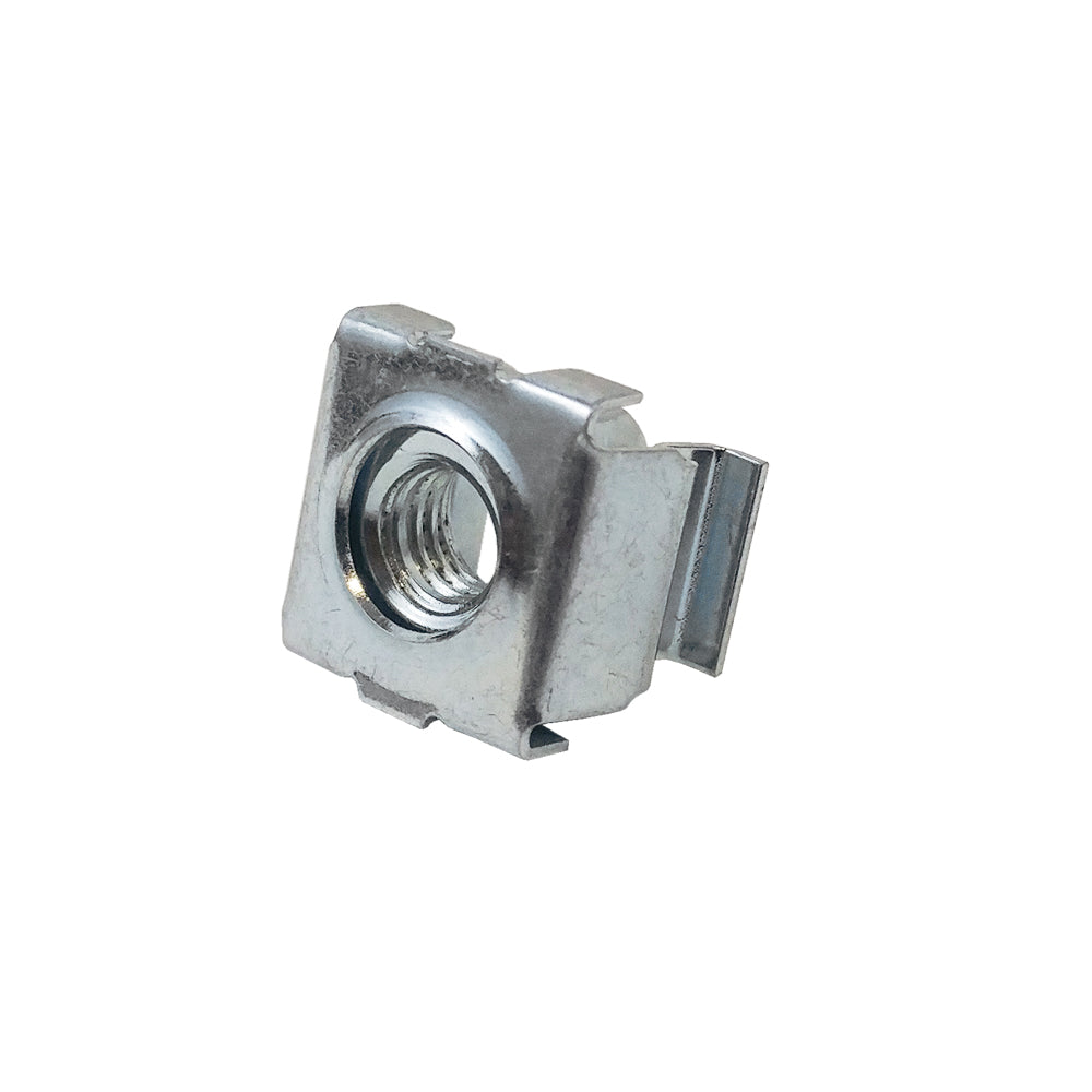 Cage Nuts M6 Thread - Zinc Plated (100 Pack)