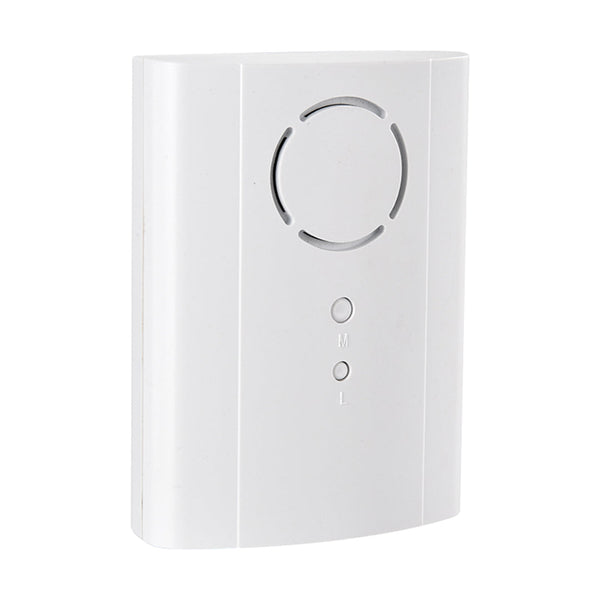 Video Doorbell Wireless Chime - 100dB - 433Mhz - WHITE