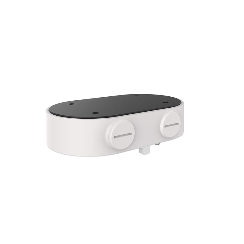 Junction Box Mounting Bracket for Dual Dome IP Dome Camera - WHITE