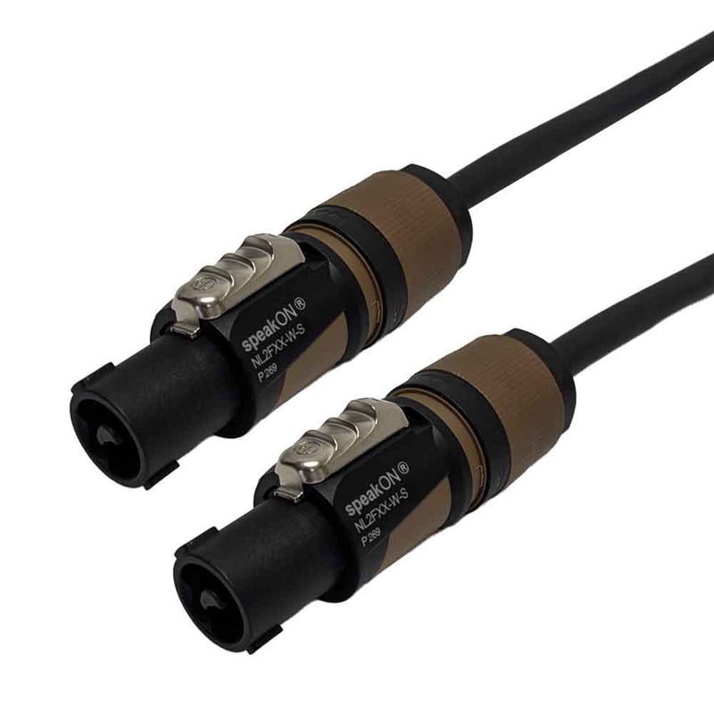 Premium Phantom Cables 2-Pole speakON to 2-Pole speakON Speaker Cable FT4