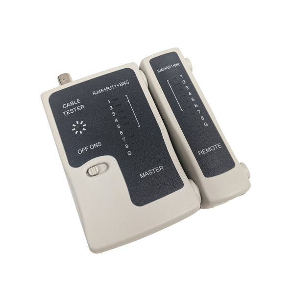 Network Cable Tester for RJ45 UTP/STP, RJ11, RJ12 and BNC Cables