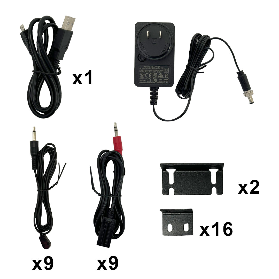 1x8 HDMI Splitter Extender - 60m (4K 60Hz 4:4:4) with Loop out & Receivers
