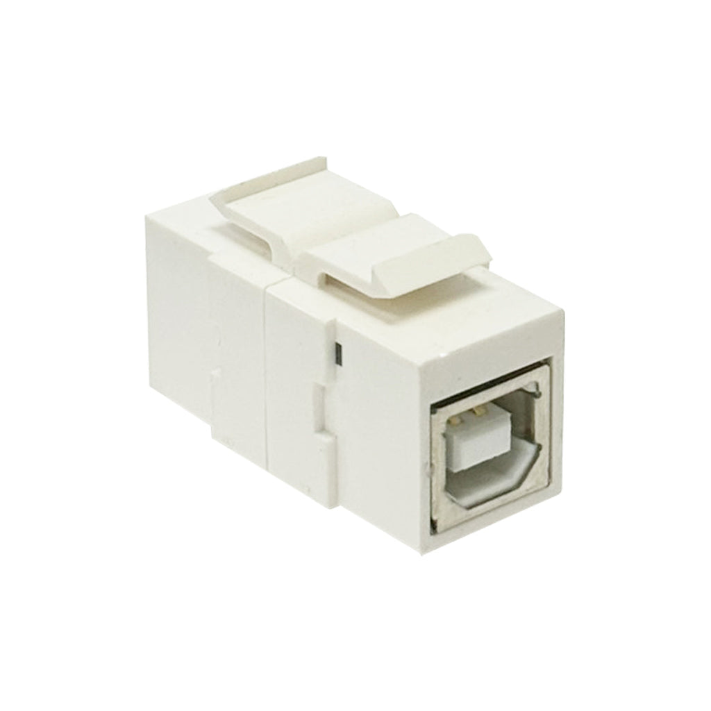 Boot Keystone Usb USB 2.0 B/B Keystone Wall Plate Insert
