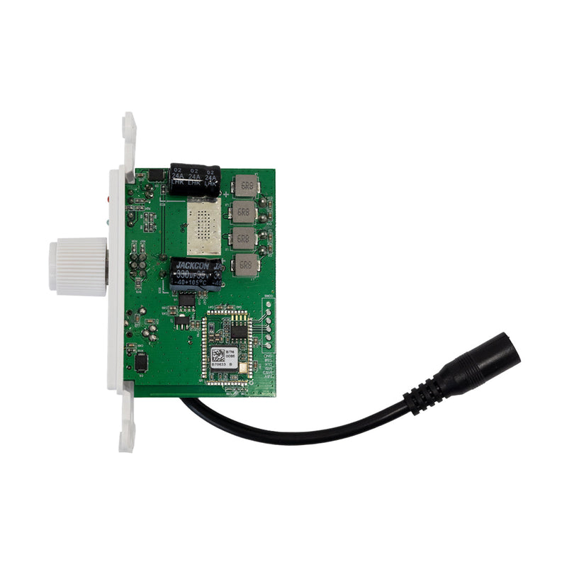 Wall Plate Amplifier with Bluetooth v5.0 - Decora Style - 50W Max - White