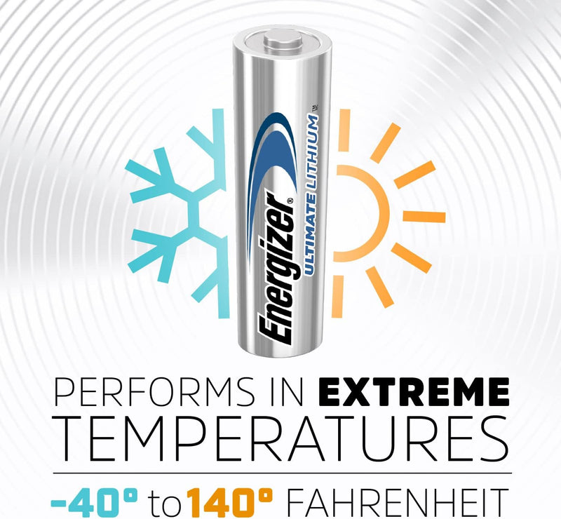 Energizer Ultimate Lithium AA Battery - 4 Per Pack