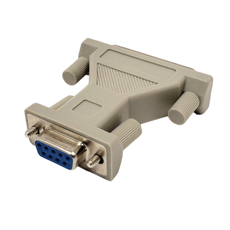 DB9 Female to DB25 Male Serial Adapter