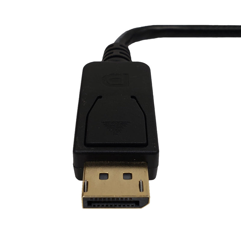 6 inch DisplayPort Male to HDMI Female Adapter - Black