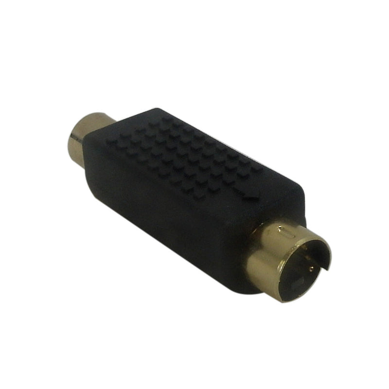 S-Video Male to RCA Female Adapter