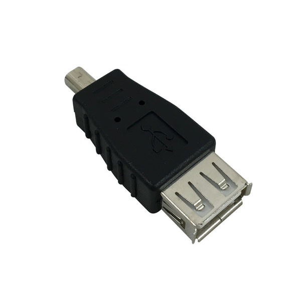 USB A Female to Mini 4-Pin Male Adapter