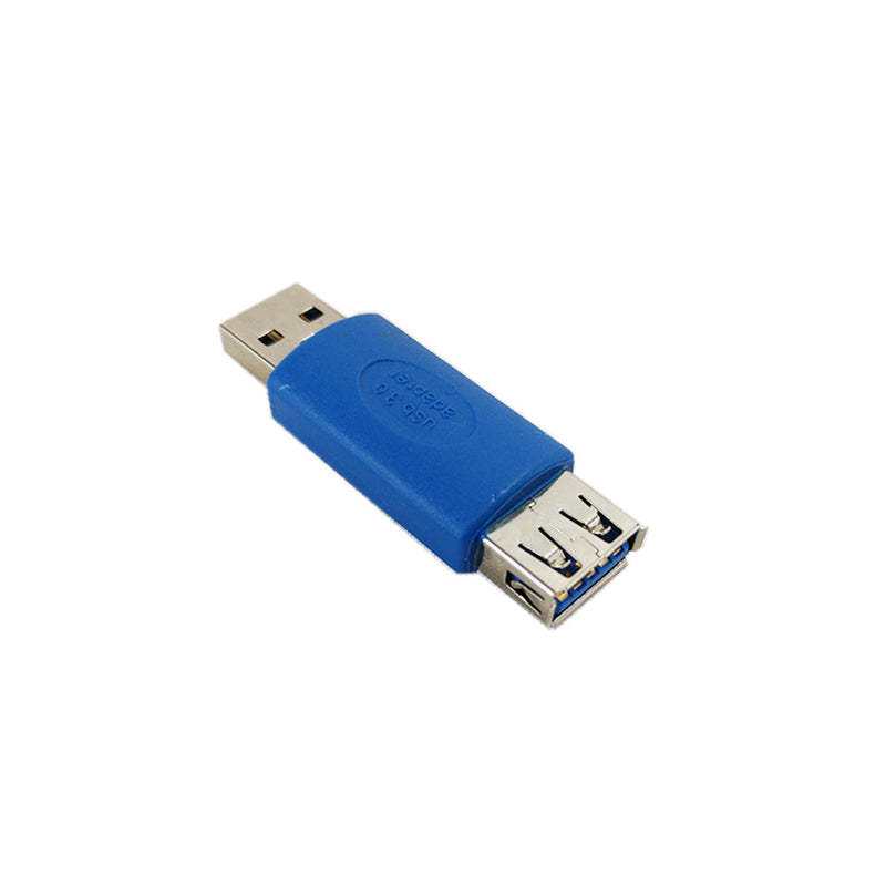 USB 3.0 Male to A Female Adapter - Blue