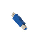 USB 3.0 A Male to B Male Adapter - Blue