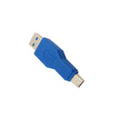 USB 3.0 A Male to Mini 10-pin Male Adapter - Blue