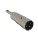 XLR Male to 1/4 inch Mono Male Adapter