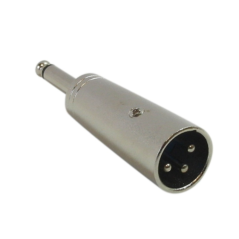 XLR to 1/4 inch Mono Male Adapter
