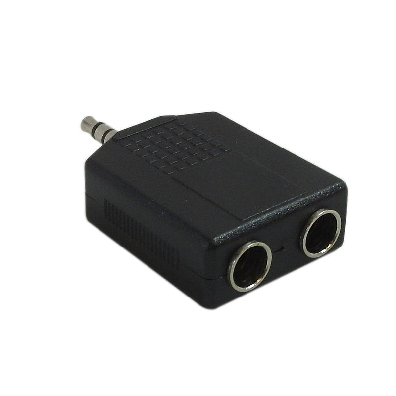 3.5mm Male to 2 x 1/4 inch Stereo Female Adapter