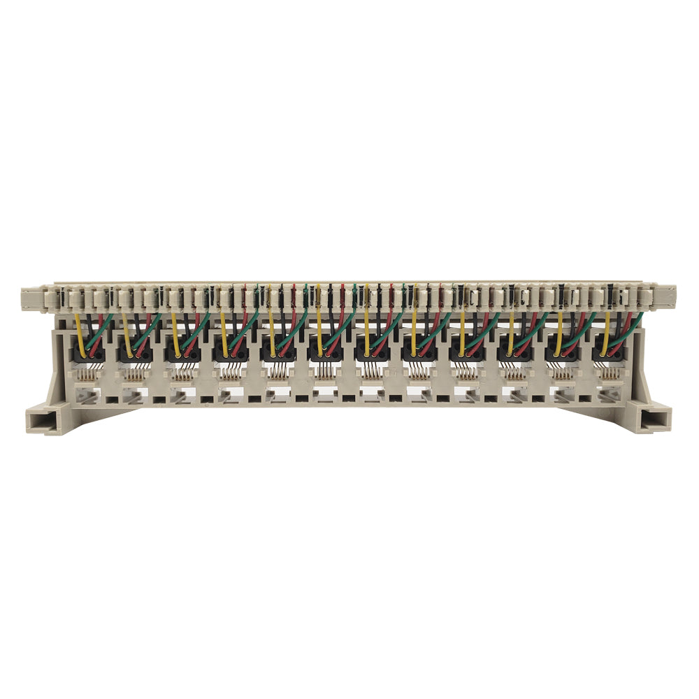 BIX 12-port RJ11 6P4C Jack to BIX Strip (A0330863 - 36B)