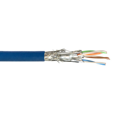 1000ft 4 Pair CAT6A Stranded Shielded S/FTP FT4/CMR Bulk Cable