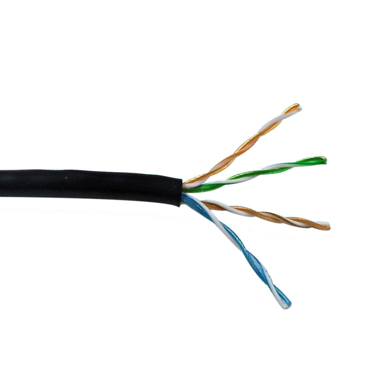 500ft 4 Pair CAT6A 10Gig UTP Stranded 28AWG Ultra-Thin Bulk Cable FT4