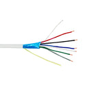 1000ft 6C 22AWG Stranded Shielded Control Cable - CMP Plenum - White