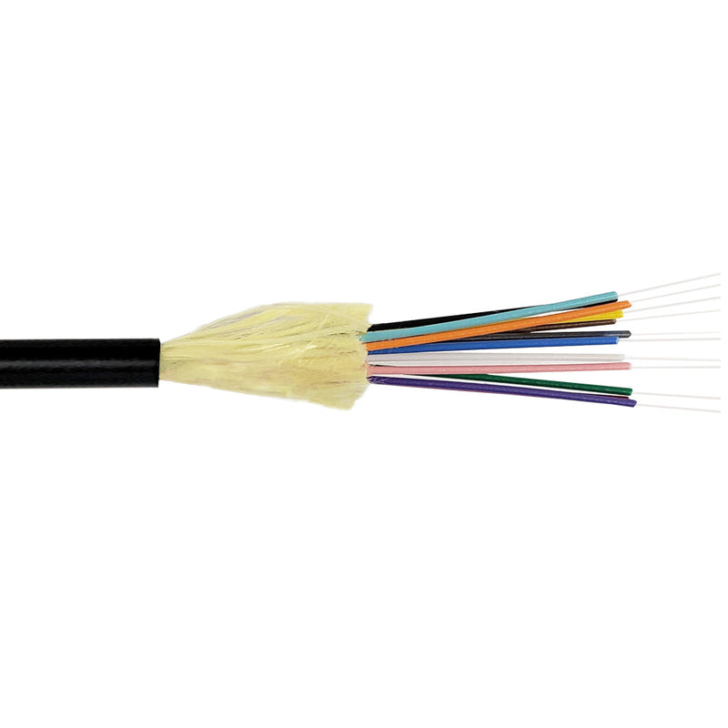 OS2 Singlemode 9 Micron Indoor/Outdoor (Corning SMF-28 Ultra) - OFNR Riser Fiber Bulk Cable (per meter)