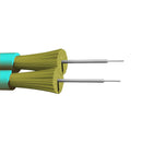 OM4 Multimode 50 Micron AFL (Corning) Duplex Zip Cord - 2mm Jacket - OFNP Plenum Fiber Bulk Cable (per meter) - 2-strand