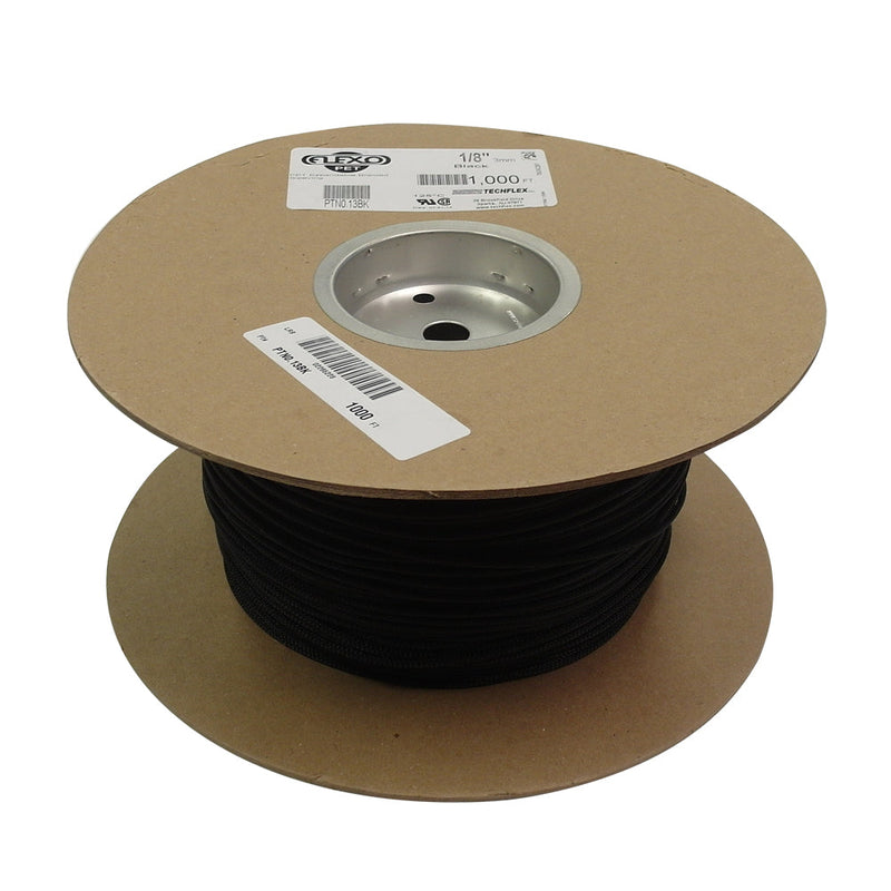 1000ft 1/8 inch Sleeving Black