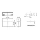Sealed Lead Acid AGM Battery 6V 12amp x 16
