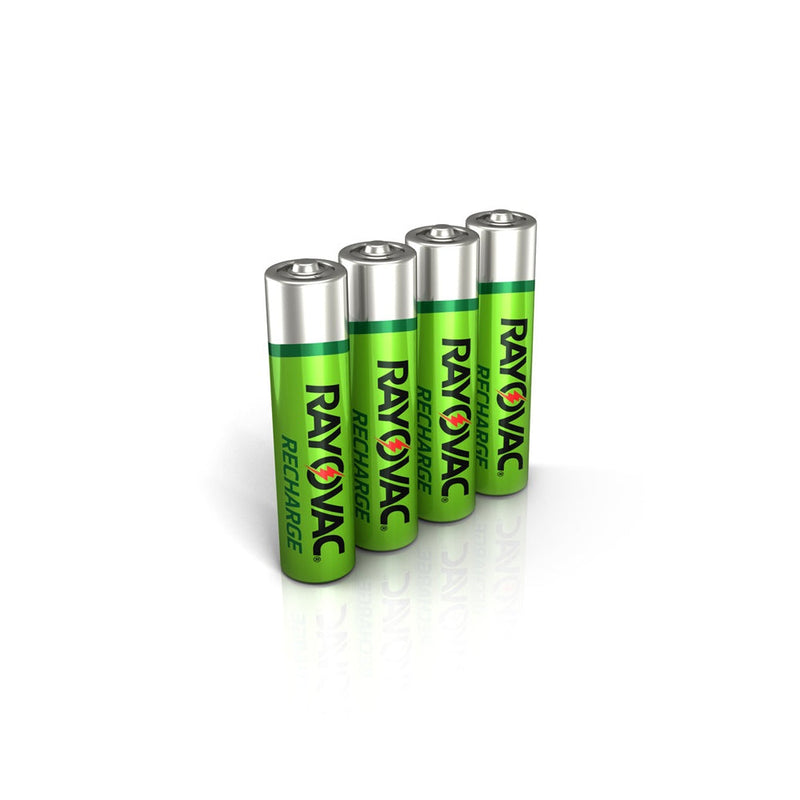 Rayovac AAA Rechargeable NiMH Batteries 4 per pack