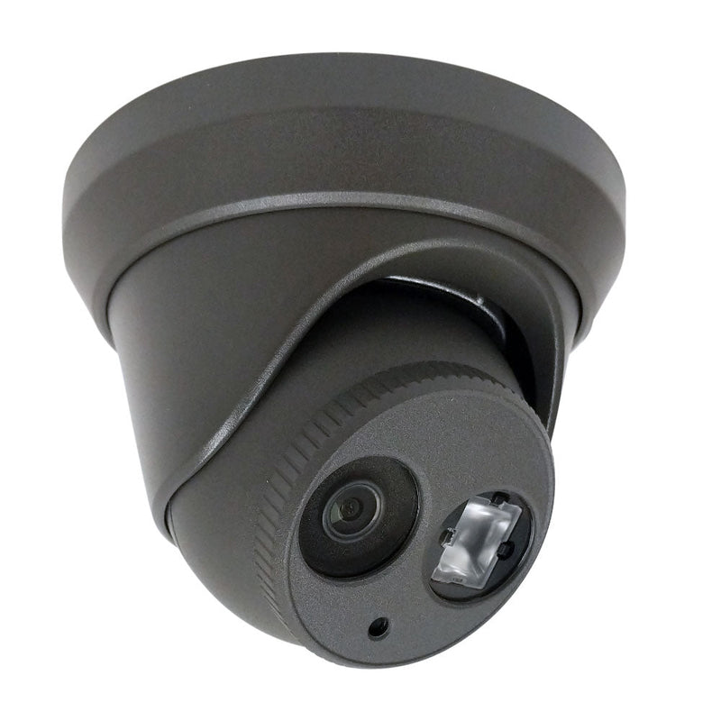 2MP Turret Camera 2.8mm Fixed Lens Smart IR with 40m Range IP67 Rated - Grey