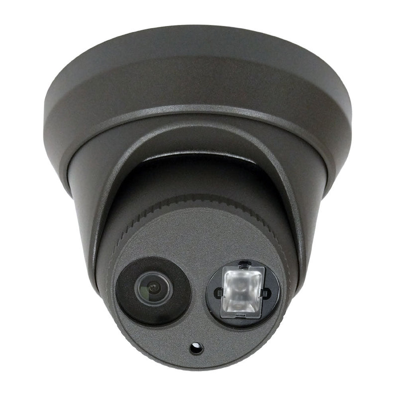 2MP Turret Camera 2.8mm Fixed Lens Smart IR with 40m Range IP67 Rated - Grey