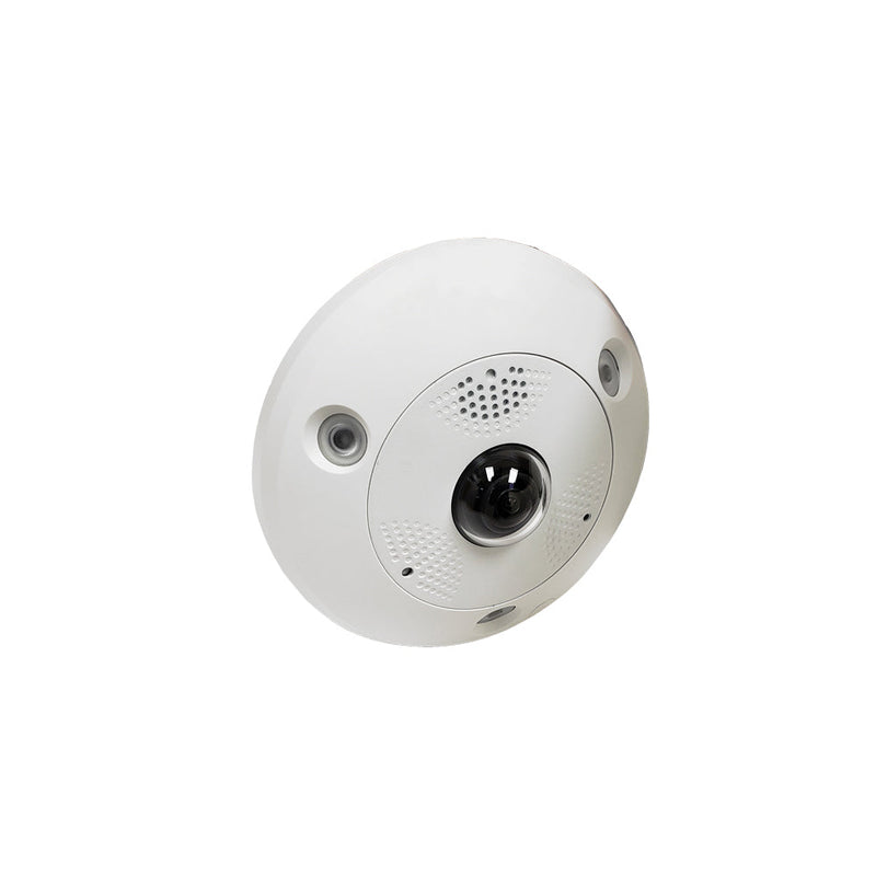 6MP Fisheye IP Fixed Dome Camera Outdoor IP66 - White