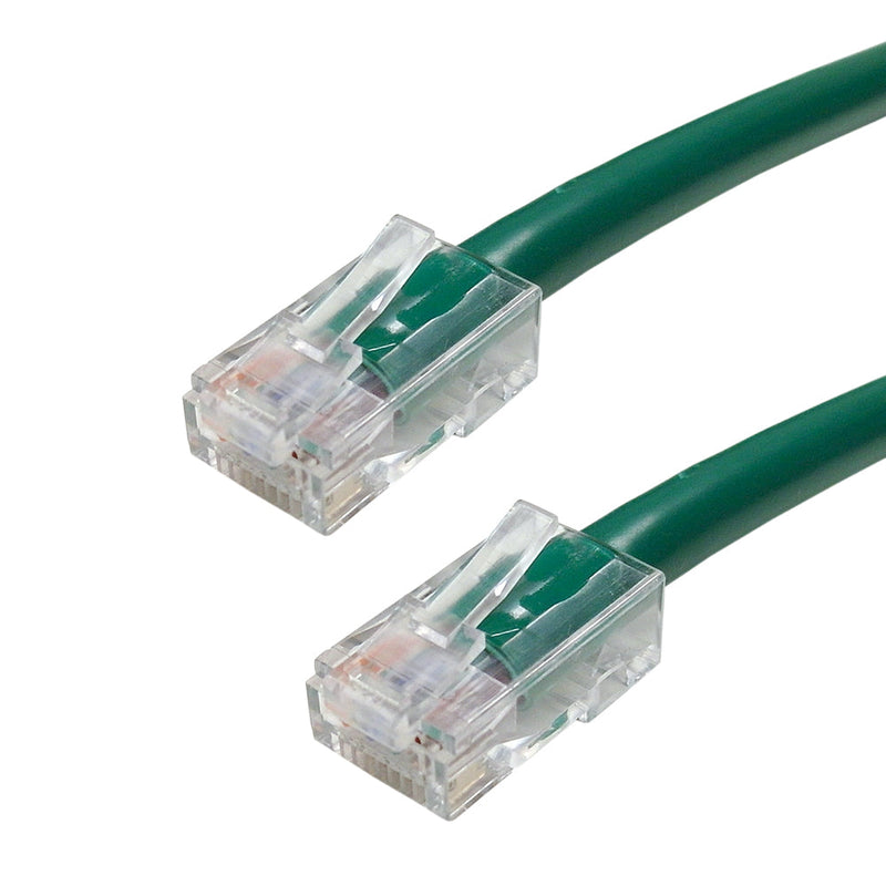 No Boot Custom RJ45 CAT5E 350MHz Assembled Patch Cable