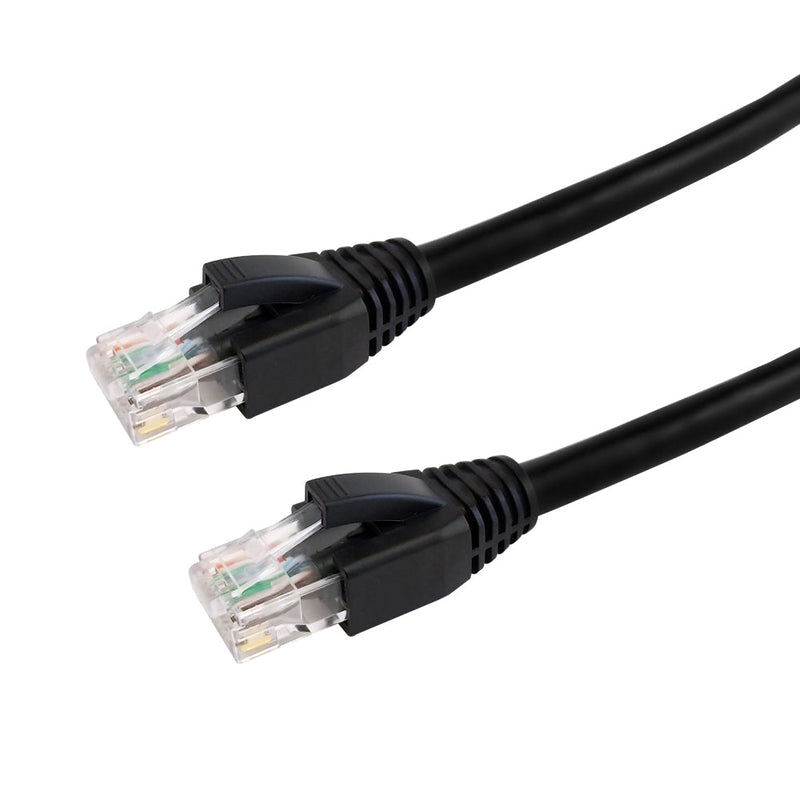 RJ45 Cat6 UTP Gel Filled Outdoor UV Direct Burial Cable - Black