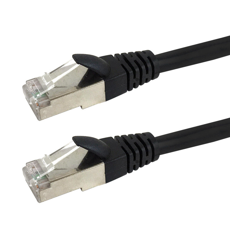 Cat6 Stranded Shielded 26AWG Molded Premium Fluke® Patch Cable Certified - CMR Riser Rated