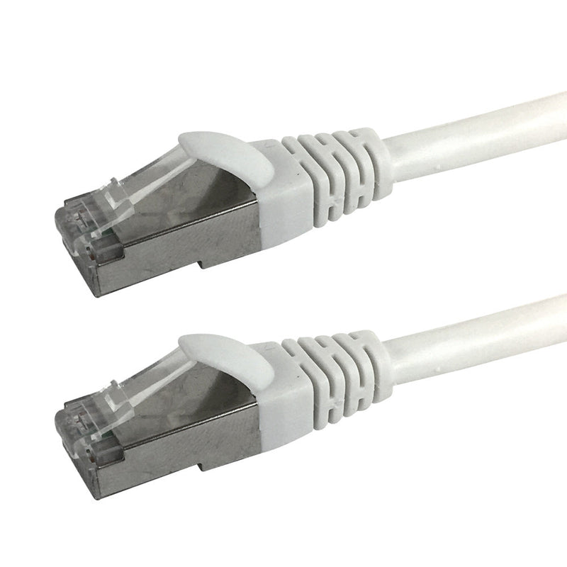 Cat6 Stranded Shielded 26AWG Molded Premium Fluke® Patch Cable Certified - CMR Riser Rated