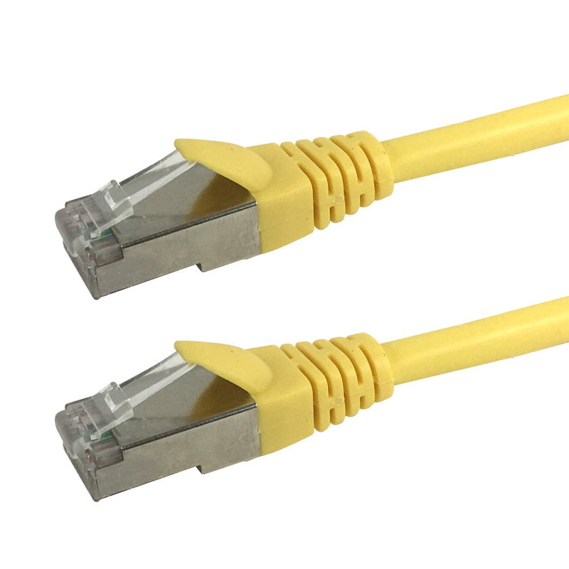 Cat6 Stranded Shielded 26AWG Molded Premium Fluke® Patch Cable Certified - CMR Riser Rated