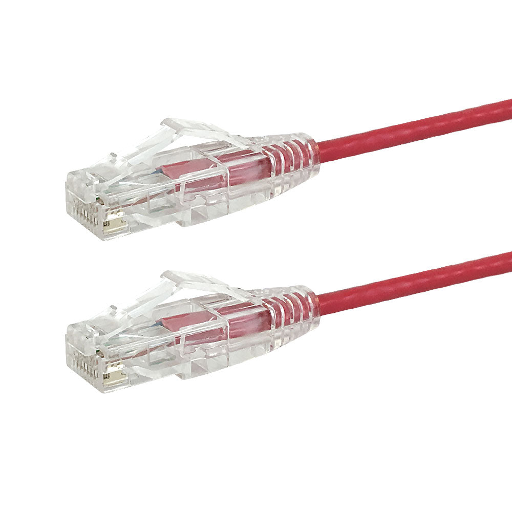 RJ45 Cat6 UTP Ultra-Thin Patch Cable - Premium Fluke® Patch Cable Cert