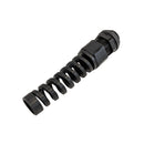 Cable Gland with Strain Relief M20x1.5 Thread - Cable OD 10~14mm - IP68 - Black