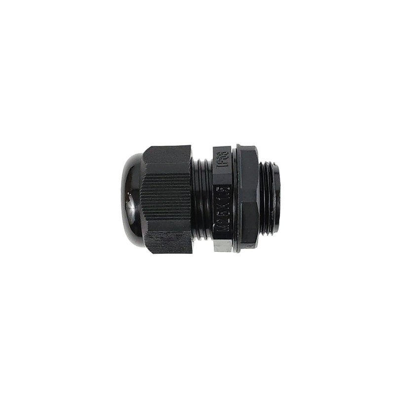 Cable Gland M25x1.5 Thread - Cable OD 13~18mm - IP68 - Black